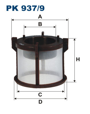 FILTRON FTRPK937/9 Üzemanyagszűrő