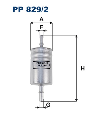 FILTRON FLT PP829/2 Üzemanyagszűrő