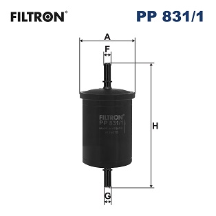 FILTRON 318 396 PP 831/1 - Üzemanyagszűrő