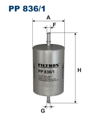 FILTRON 318 403 PP 836/1 - Üzemanyagszűrő