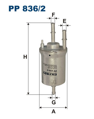 FILTRON 346 719 PP 836/2 - Üzemanyagszűrő