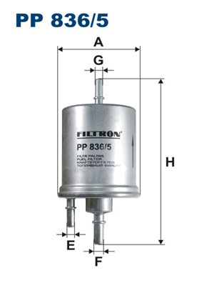 FILTRON 341 791 Alkatrész pp 836/5