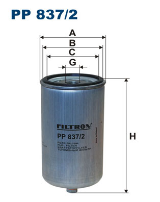 FILTRON FTRPP837/2 Üzemanyagszűrő