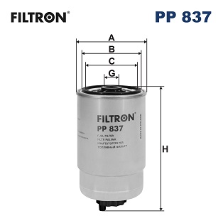 FILTRON FTRPP837 Üzemanyagszűrő