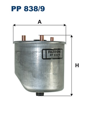 FILTRON FLT PP838/9 Üzemanyagszűrő