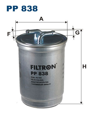 FILTRON 318 285 PP 838 - Üzemanyagszűrő