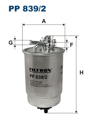FILTRON FTRPP839/2 Üzemanyagszűrő