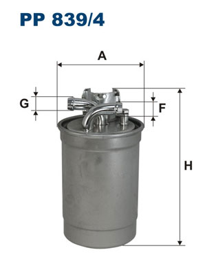 FILTRON FTRPP839/4 Üzemanyagszűrő