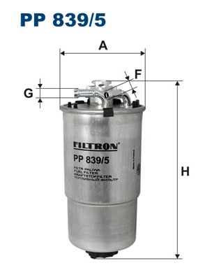 FILTRON FI PP839/5 Üzemanyagszűrő