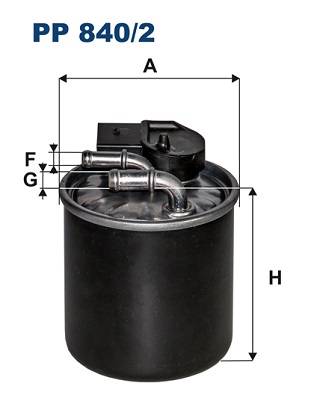 FILTRON FLT PP840/2 Üzemanyagszűrő