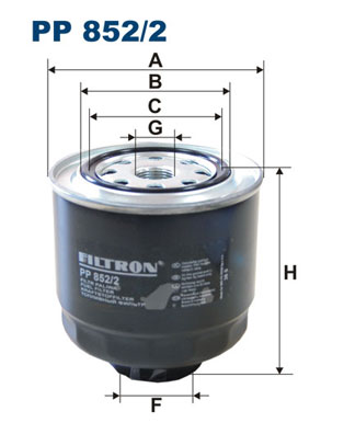 FILTRON FLT PP852/2 Üzemanyagszűrő