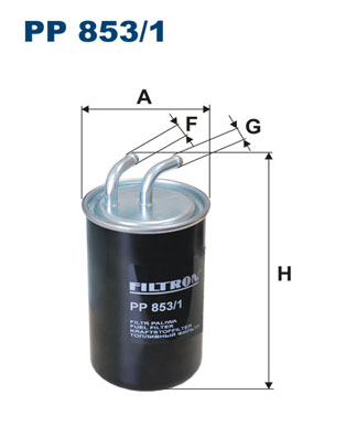 FILTRON FLT PP853/1 Üzemanyagszűrő