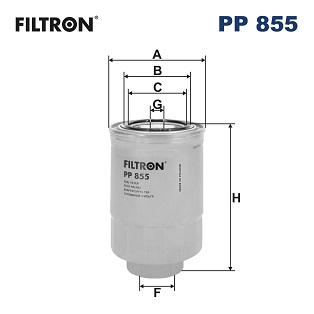 FILTRON FLT PP855 Üzemanyagszűrő
