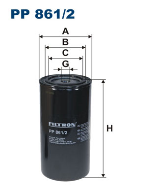 FILTRON FI PP861/2 Üzemanyagszűrő