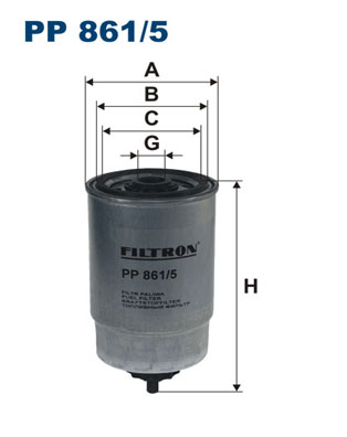 FILTRON FI PP861/5 Üzemanyagszűrő