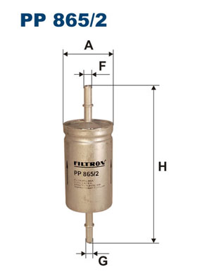 FILTRON FI PP865/2 Üzemanyagszűrő