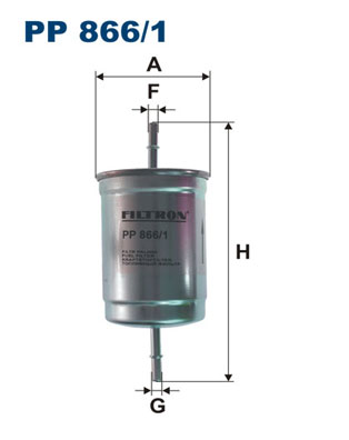 FILTRON FLT PP866/1 Üzemanyagszűrő