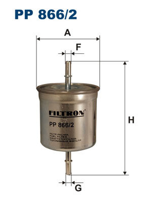 FILTRON FLT PP866/2 Üzemanyagszűrő