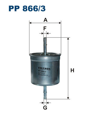 FILTRON FTRPP866/3 Üzemanyagszűrő