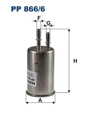 FILTRON 921 199 PP 866/6 - Üzemanyagszűrő