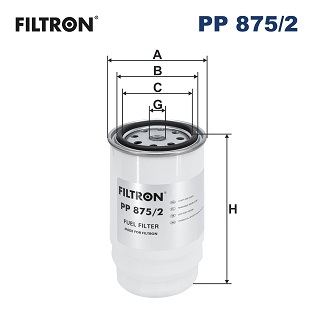 FILTRON FLT PP875/2 Üzemanyagszűrő