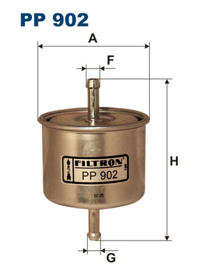 FILTRON FTRPP902 Üzemanyagszűrő