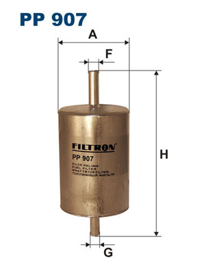FILTRON FLT PP907 Üzemanyagszűrő