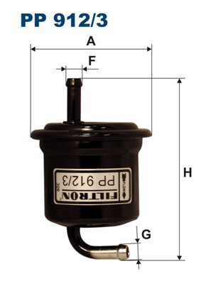 FILTRON FLT PP912/3 Üzemanyagszűrő