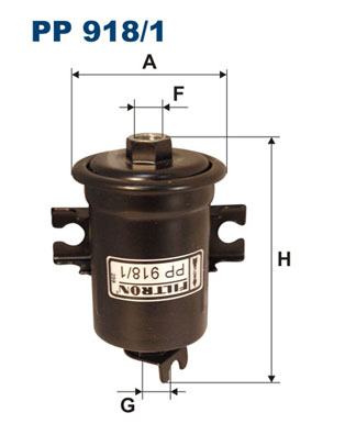 FILTRON FLT PP918/1 Üzemanyagszűrő