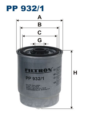 FILTRON FTRPP932/1 Üzemanyagszűrő