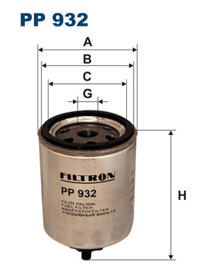 FILTRON FTRPP932 Üzemanyagszűrő