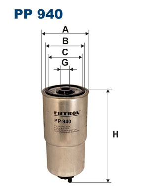 FILTRON FLT PP940 Üzemanyagszűrő