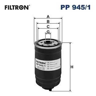 FILTRON FILPP945/1 Üzemanyagszűrő, gázolajszűrő, benzinszűrő