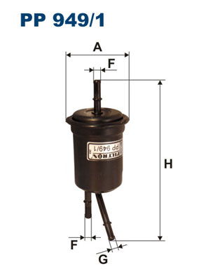 FILTRON FLT PP949/1 Üzemanyagszűrő