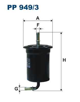 FILTRON 355 033 PP 949/3 - Üzemanyagszűrő