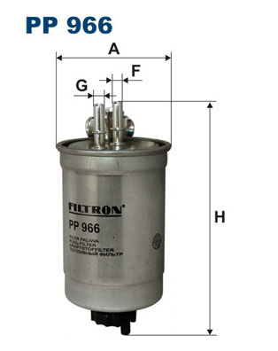 FILTRON FLT PP966 Üzemanyagszűrő