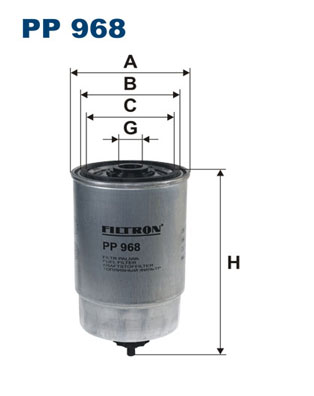 FILTRON PP968/AG Üzemanyagszűrő