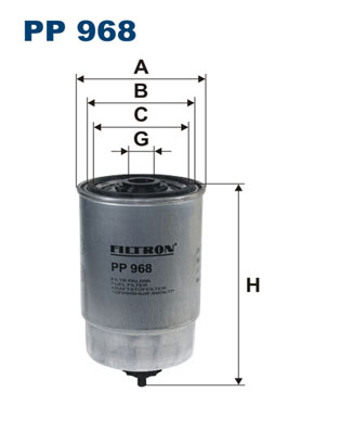 FILTRON FI PP968 Üzemanyagszűrő