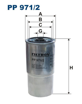 FILTRON FLT PP971/2 Üzemanyagszűrő