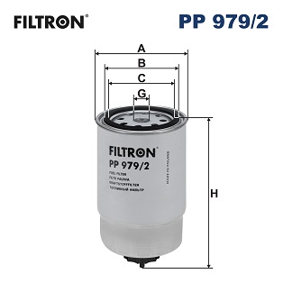 FILTRON 341 856 PP 979/2 - Üzemanyagszűrő