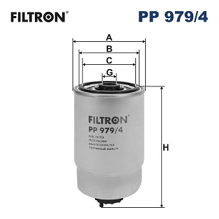FILTRON 353 504 PP 979/4 - Üzemanyagszűrő