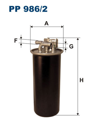 FILTRON FI PP986/2 Üzemanyagszűrő