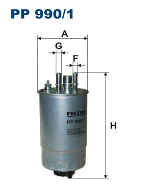 FILTRON FLT PP990/1 Üzemanyagszűrő