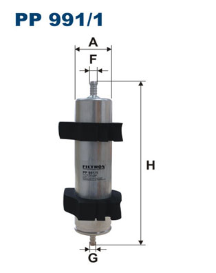 FILTRON 916 209 PP 991/1 - Üzemanyagszűrő