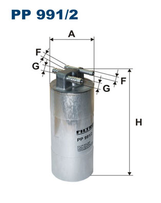 FILTRON FI PP991/2 Üzemanyagszűrő