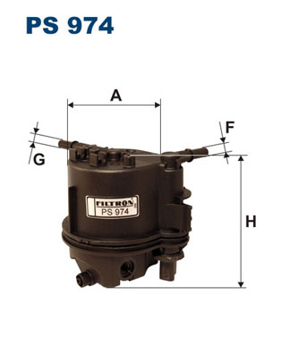 FILTRON 331 011 PS 974 - Üzemanyagszűrő