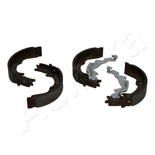 ASHIKA ASH55-0K-K18 Fékpofakészlet kézifékhez, rögzítőfékhez, dobfékhez