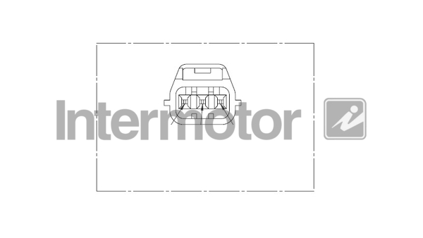 INTERMOTOR INT 19001 Vezérműtengely, főtengely pozíció érzékelő, jeladó