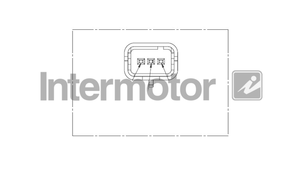 INTERMOTOR INT 19004 Vezérműtengely, főtengely pozíció érzékelő, jeladó