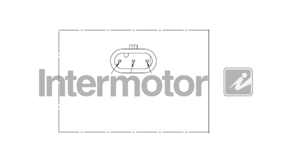 INTERMOTOR INT 19040 Vezérműtengely, főtengely pozíció érzékelő, jeladó